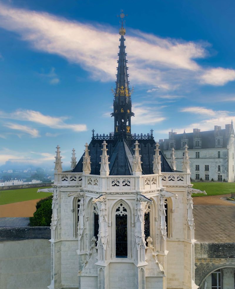 Château royal d'Amboise, chapelle Erwan Fiquet 2024