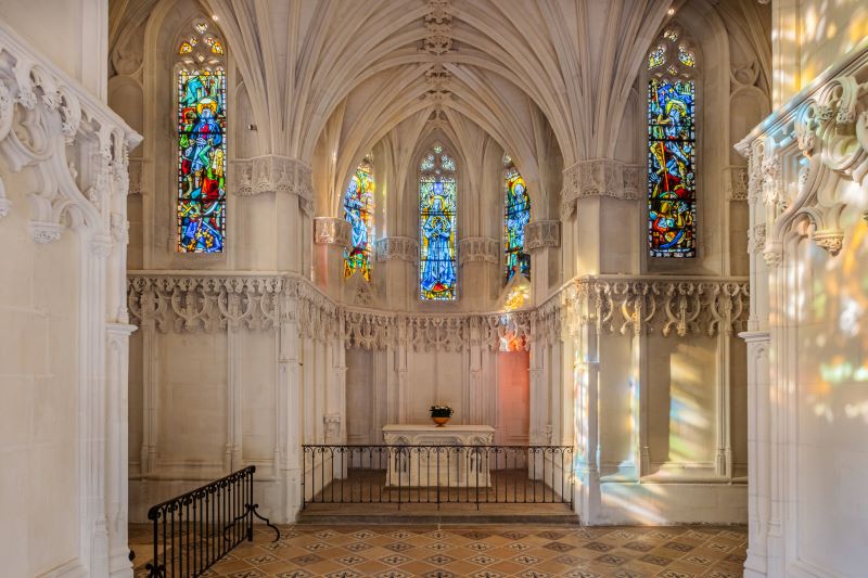 Château royal d'Amboise, intérieur chapelle Erwan Fiquet 2024