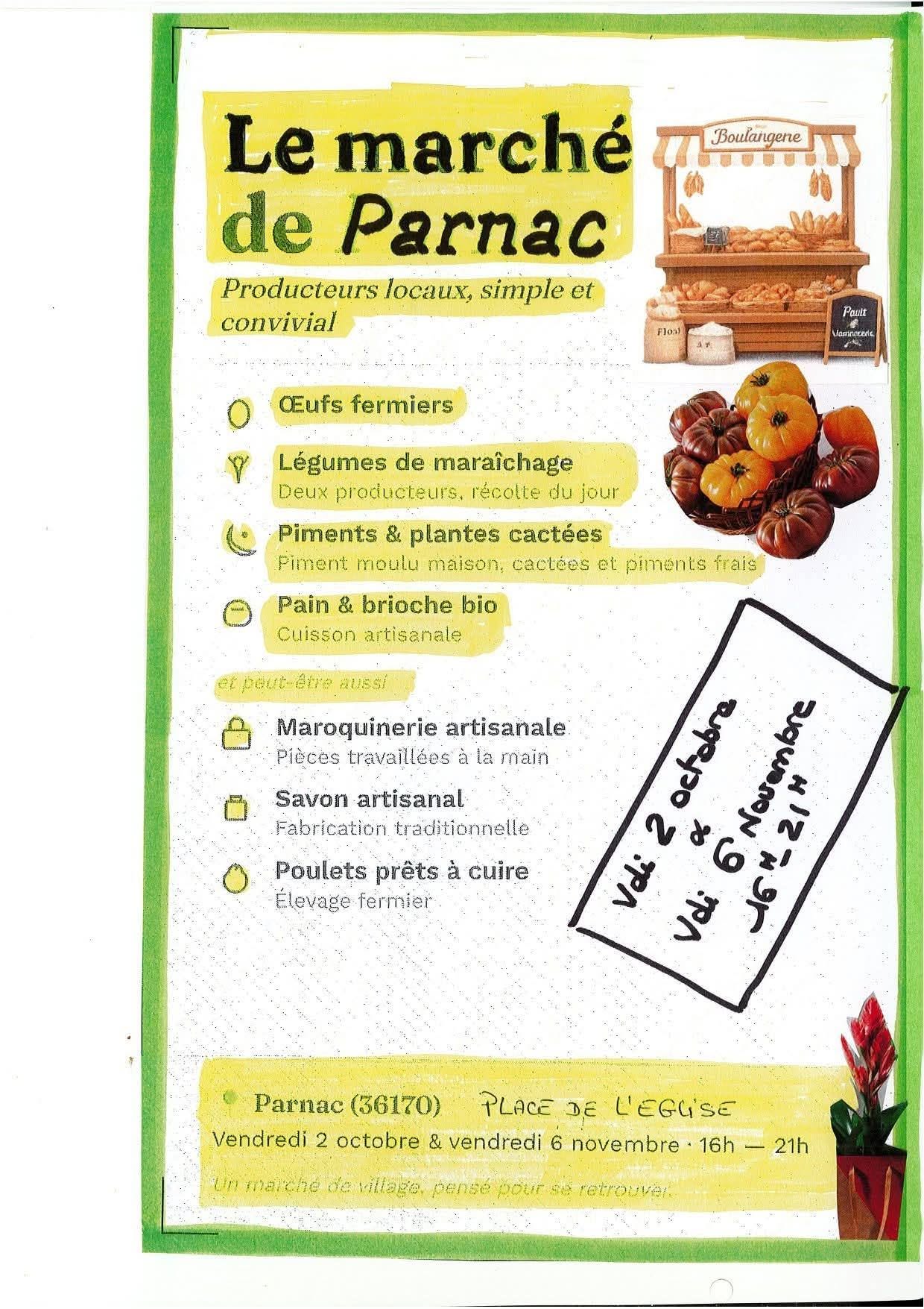 02-10 Marché Parnac Mairie de Parnac