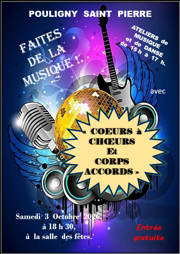 03-10 Concert Pouligny Association Coeurs à Choeurs et Corps Accords