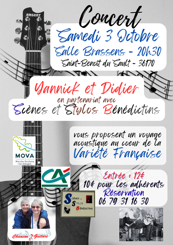 03-10 concert SBS scenes et stylos bénédictins