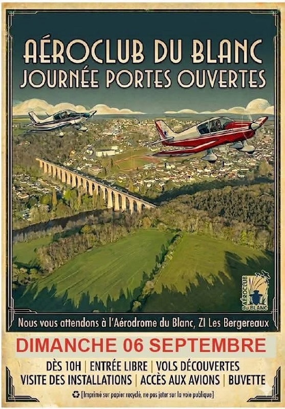 06-09 Portes ouvertes aérodrome LB Aéroclub du Blanc