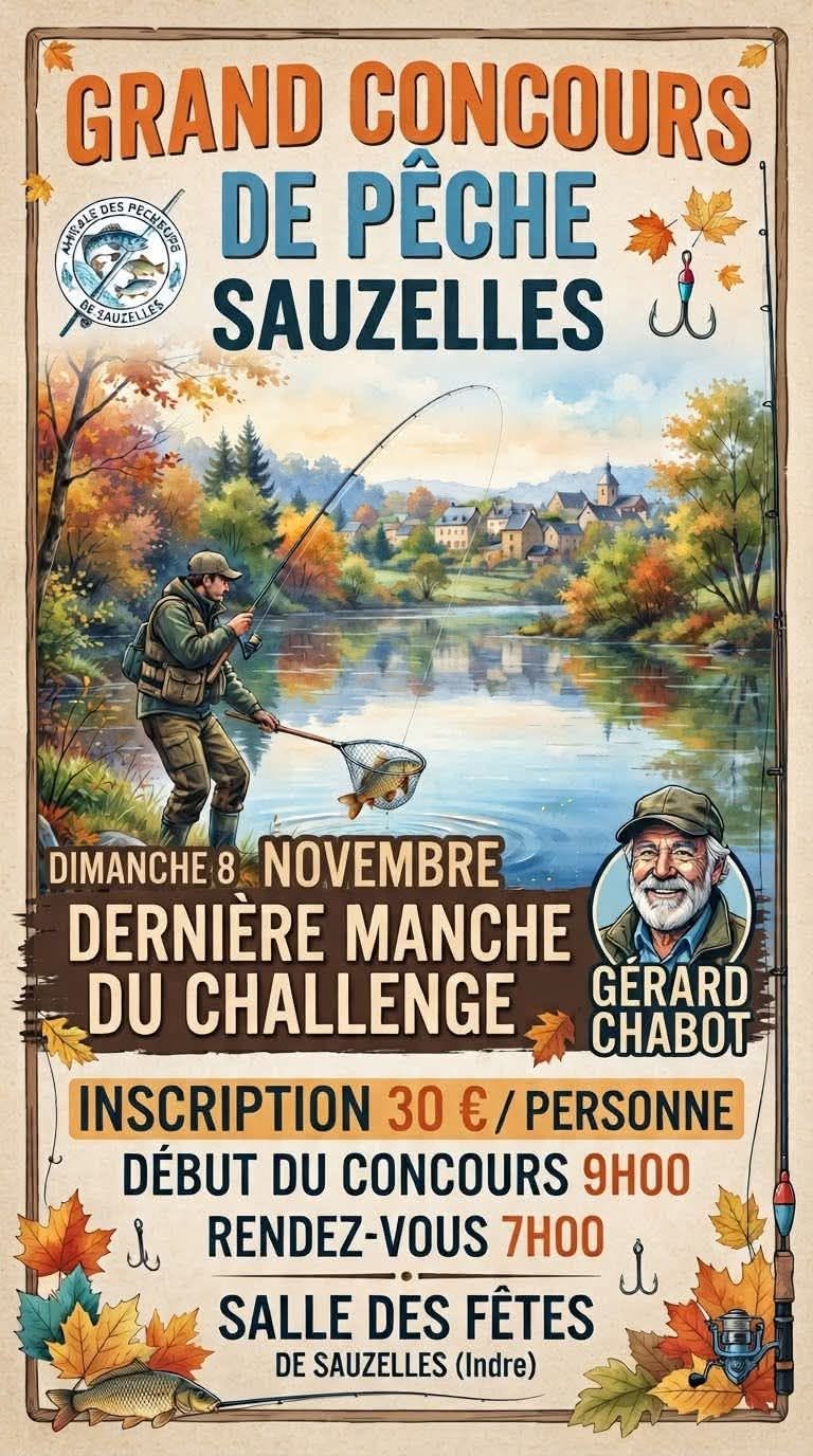 08-11 Concours pêche Sauzelles Amicale Pêcheurs Sauzelles