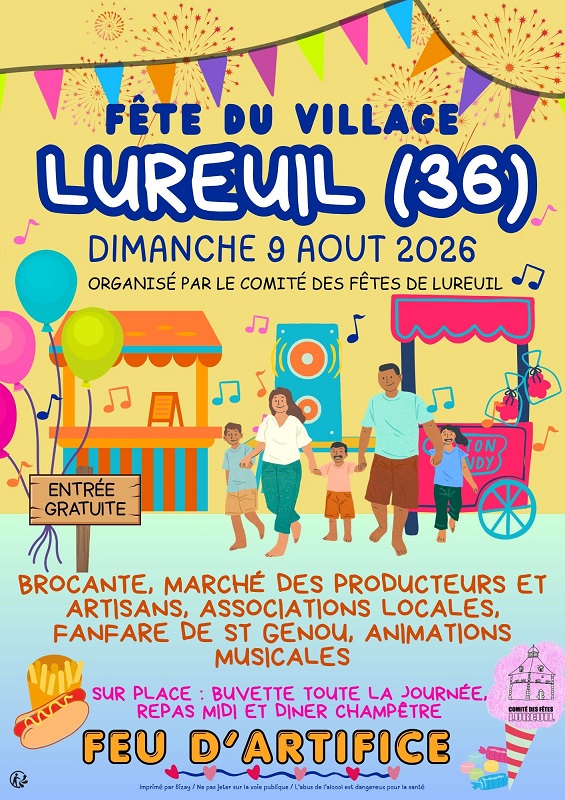 09-08 Fête du village Lureuil comité des fêtes Lureuil