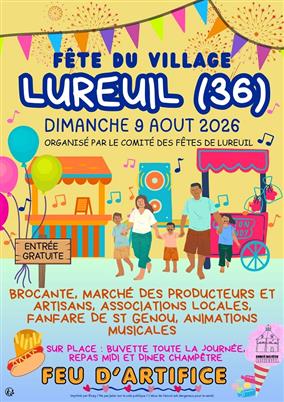 09-08FêteduvillageLureuil