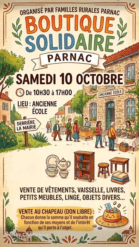 10-10 Boutique solidaire Parnac ©FamillesRuralesParnac