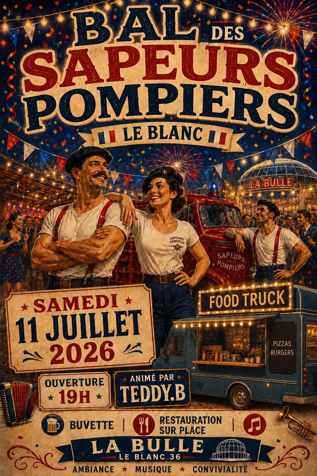 11-07 Bal des pompiers LB ©Sapeurs-pompiers Le Blanc