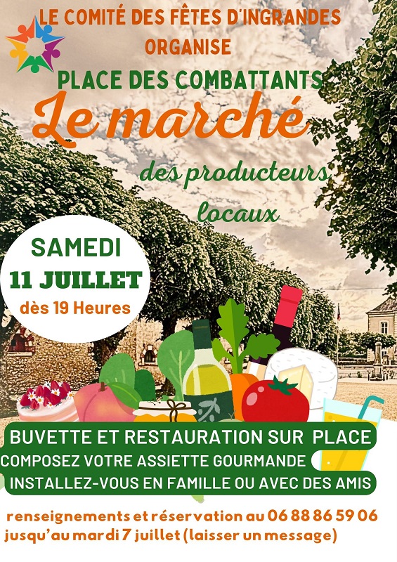 11-07 Marché Ingrandes comité des fêtes ingrandes