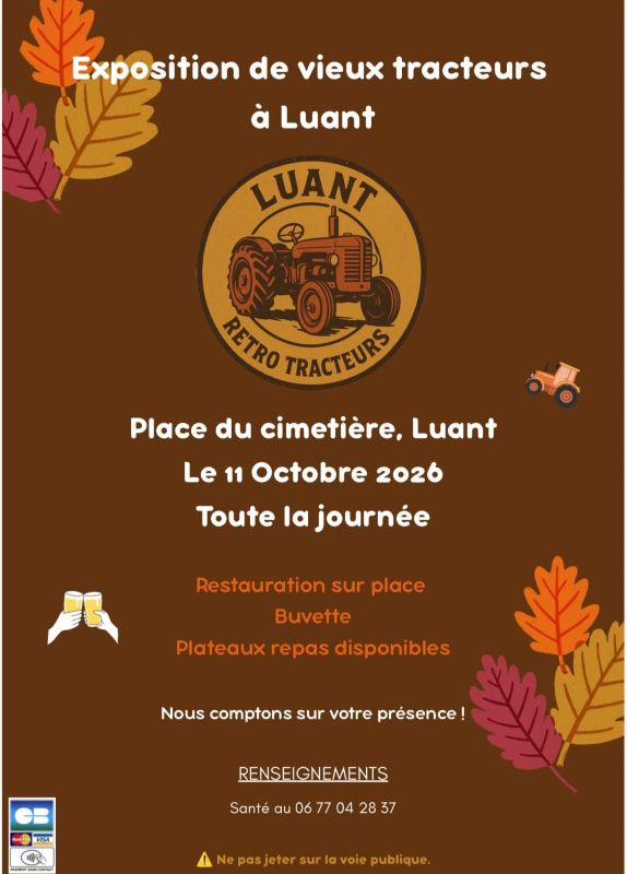 11-10 Expo vieux tracteurs LUANT vendoeuvres