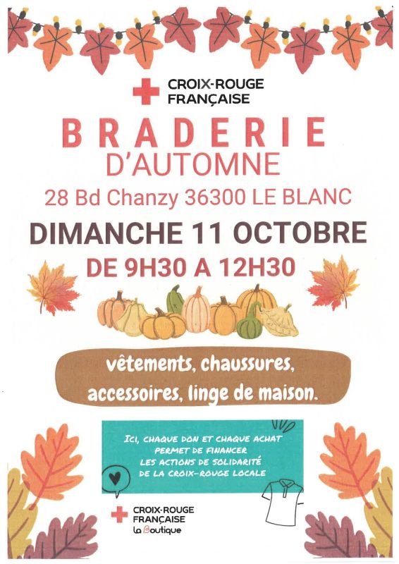11-10 braderie croix rouge LB Croix rouge