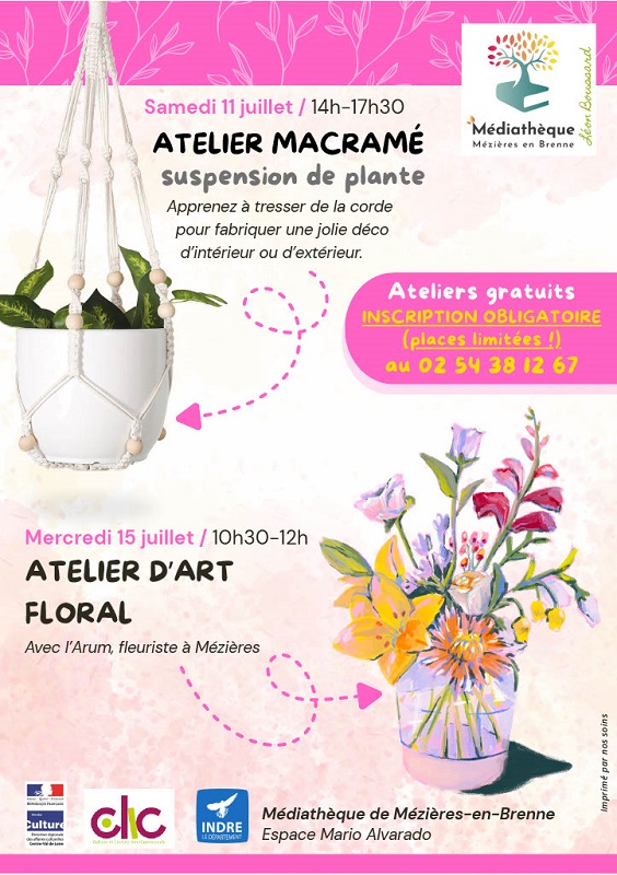 11et15-07 atelier mediathèque Mez médiahtèque Mézière-en-Brenne