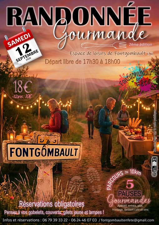 12-09 rando gourmande fontgombault Fontgombault En Fête