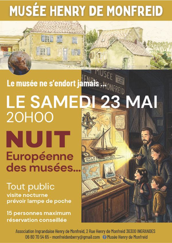 La nuit des musées Association Ingrandaise Henry de Monfreid