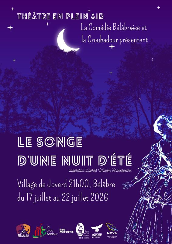 17au22-07 songe d'une nuit d'été comedie belabraise Comedie belabraise
