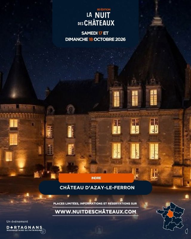 17et18-10 Nuit des châteaux AZAY ©Chateau d'azay-le-Ferron
