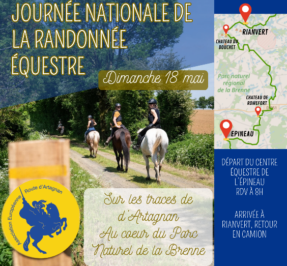 18-05 Journée nationale de la randonnée equestre ©Centre équestre de l'épineau