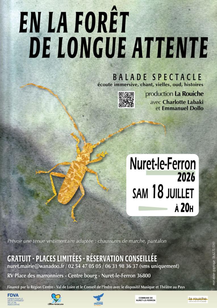 18-07 En foret de longue attente NURET La Rouiche