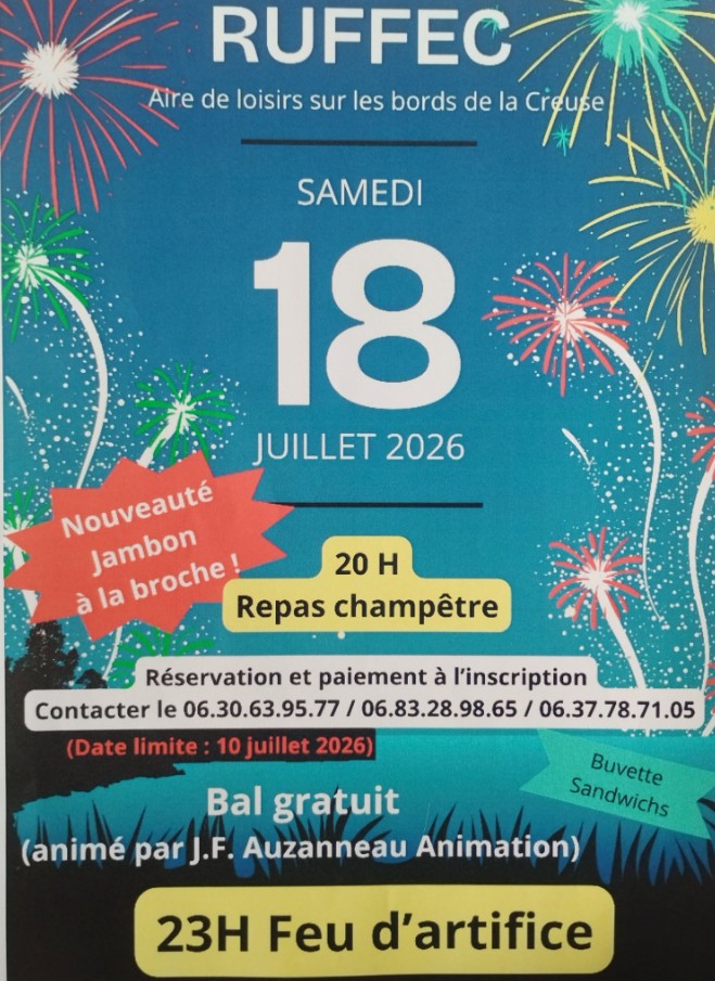 18-07 Fête Ruffec Comité ds fêts Ruffec