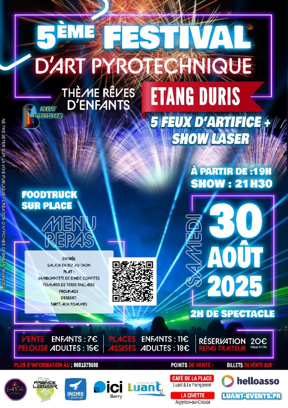 2025 08 30 5eme festival d'art Pyrotechnique Etang Duris Etang Duris