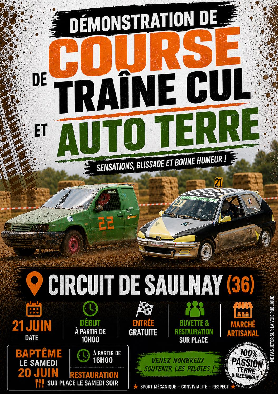 21-06 Traine-cul SAULNAY ©Association Traincul Foly's