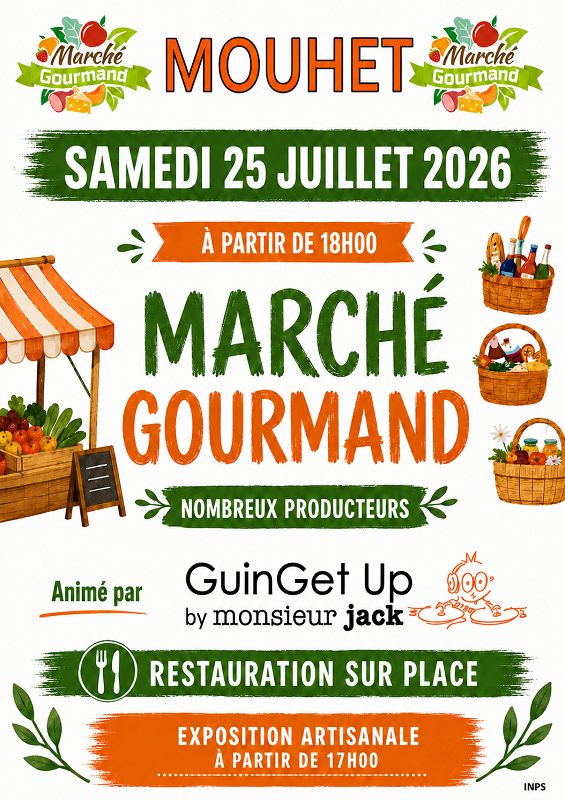 25-07 Expo artisanale et marché gourmand - MOUHET Mairie de Mouhet