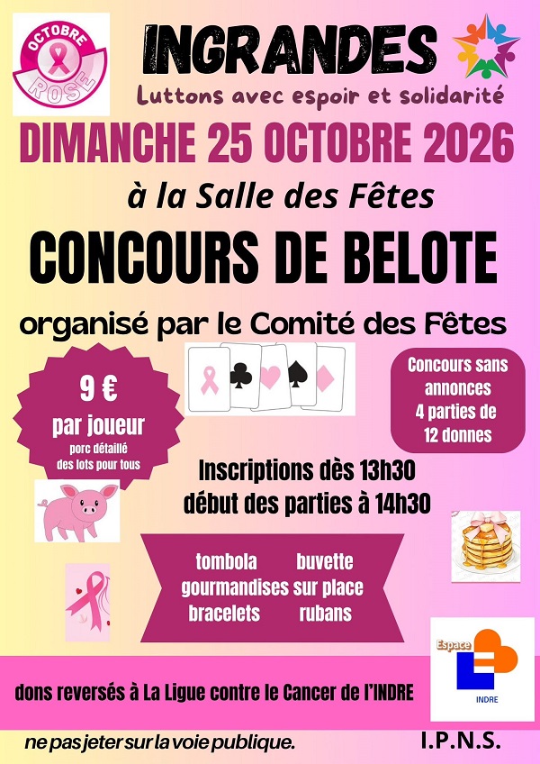25-10 Belote Ingrandes ©comitéfêtesIngrandes