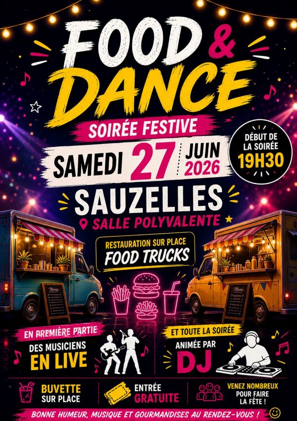 27-06 Food and Dance Sauzelles ©comitédesfêtesSauzelles