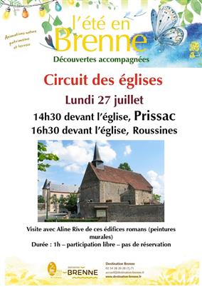 27-07 église prissac et roussines ©Destination Brenne 27-07 église prissac et roussines ©Destination Brenne