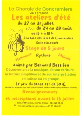 27au31-07Ateliersd'étéchoraleconcremiers