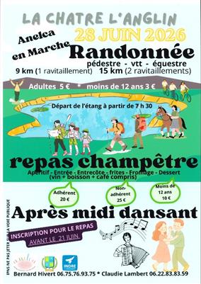 28-06 Rando et fête La Chatre l'Anglin ©ANELCA