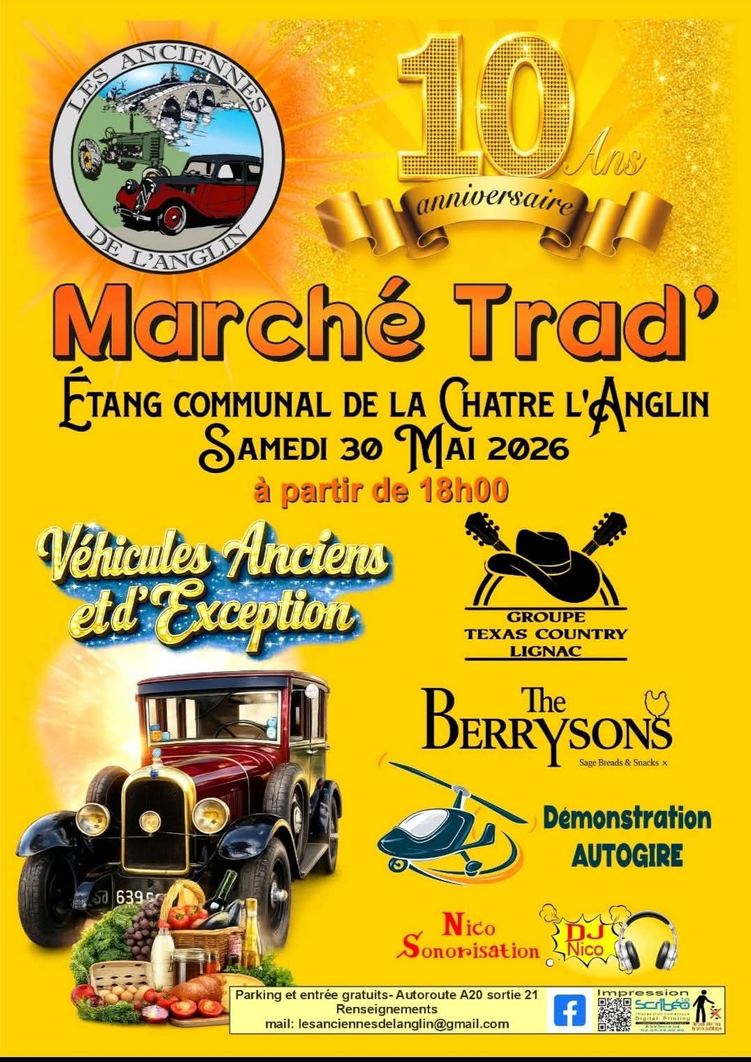 affiche les anciens de l'anglin