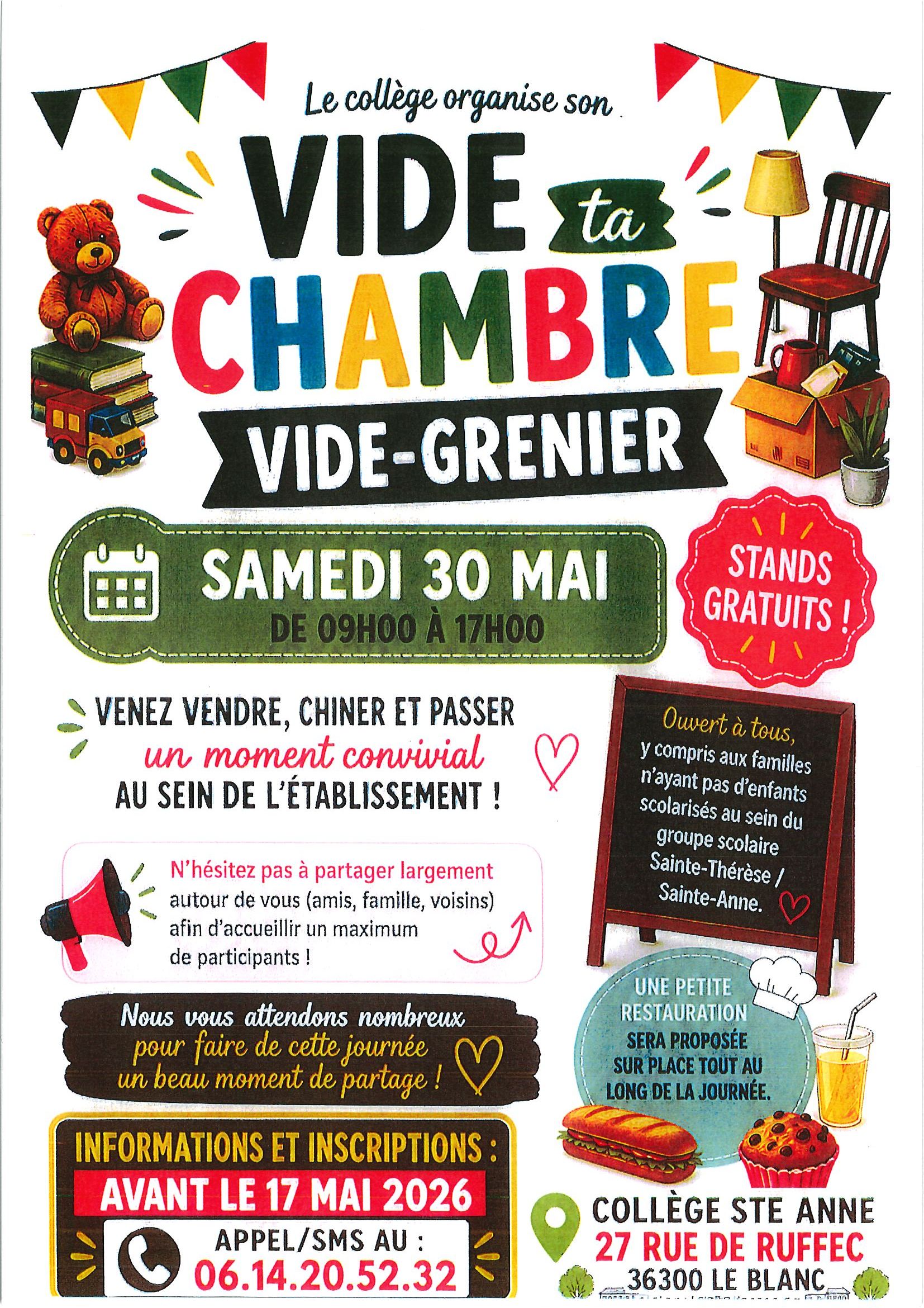 30-05-Vide-grenier-LB ®Collège Ste Anne