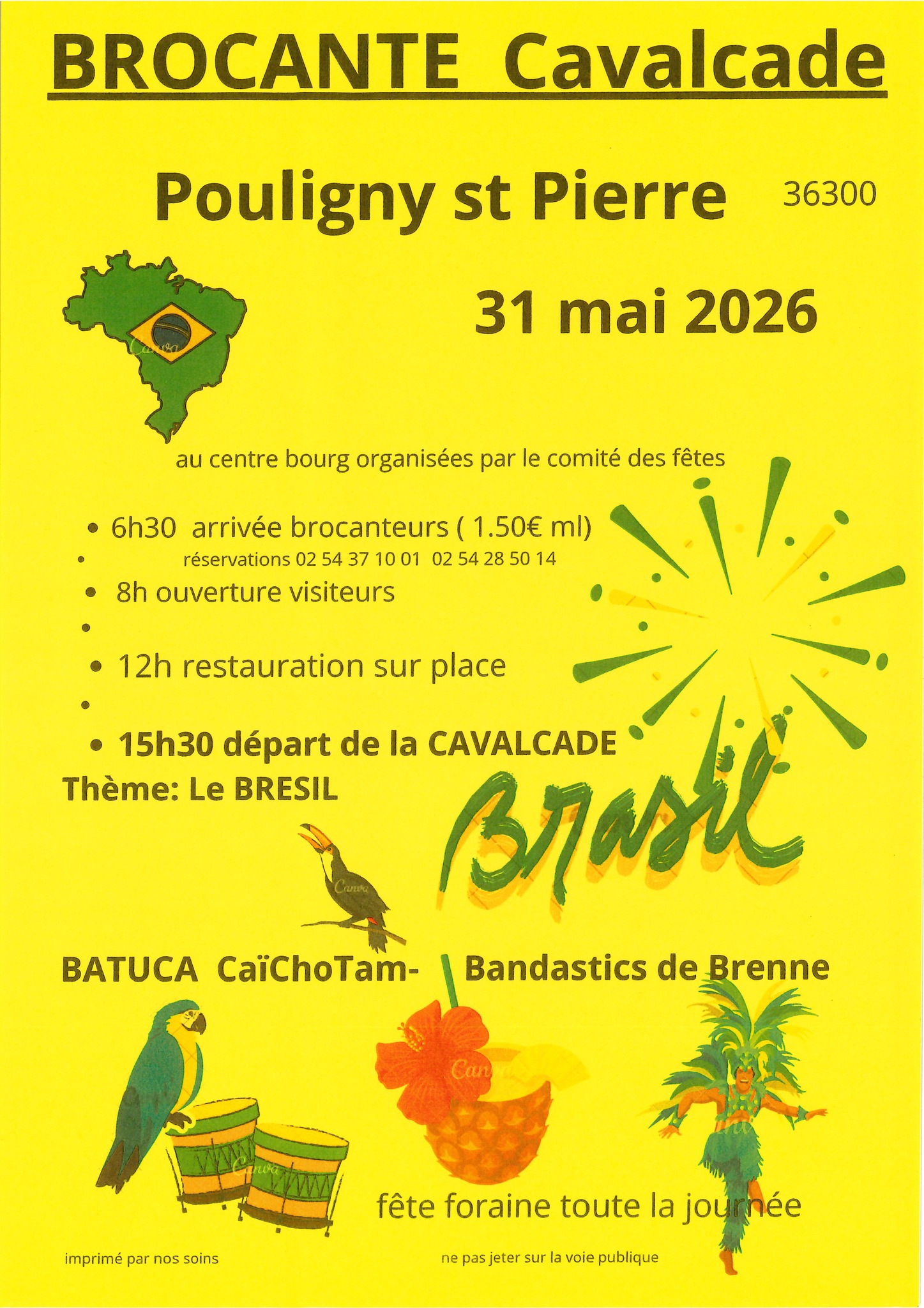 Affiche © Comité des fêtes Pouligny