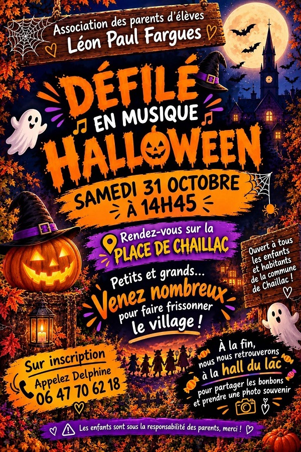 A VERIF 31-10 Halloween Chaillac ©APEChaillac