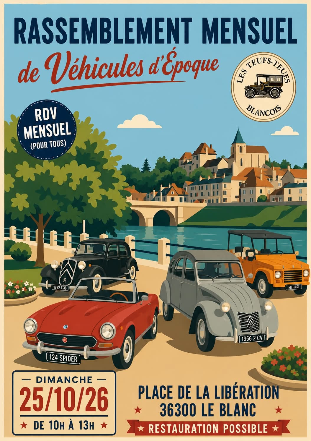 25-10 Véhicules anciens LB Les Teufs Teufs Blancois