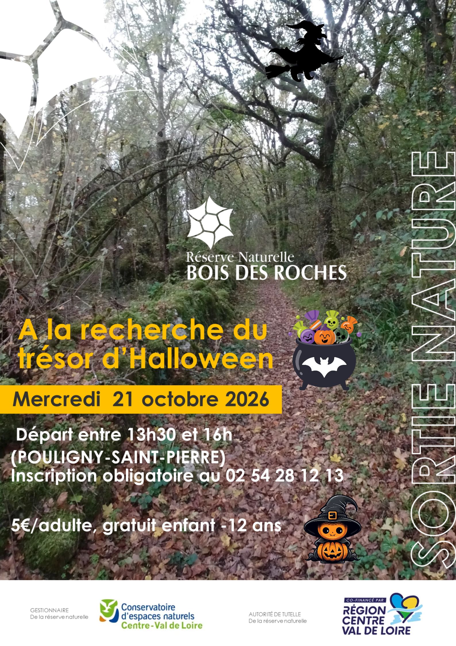 Affiche_ Roches__halloween-2026_SGO Conservatoire Espaces Naturels Centre Val de Loire