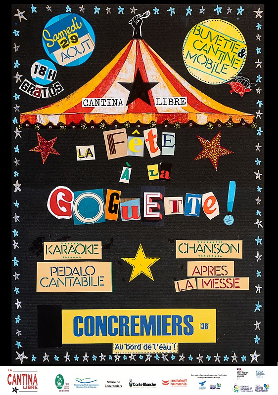 Affiche Fête Goguette Sébastien RIGAUD