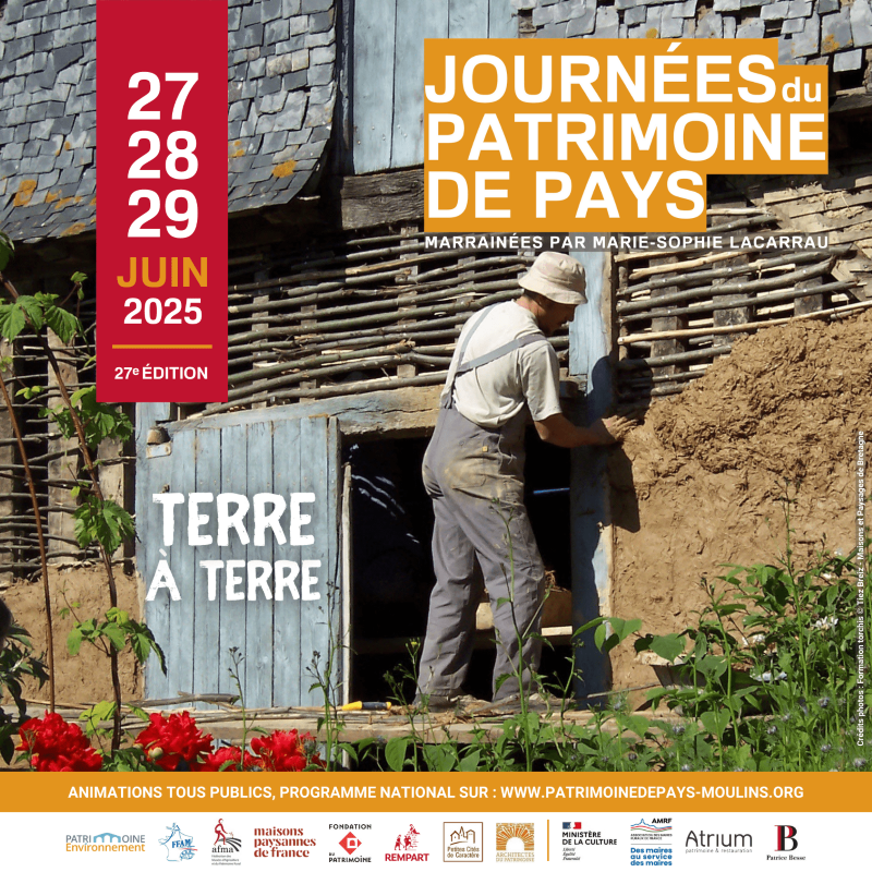 Affiche JPP2025 © Fédération Patrimoine-Environnement