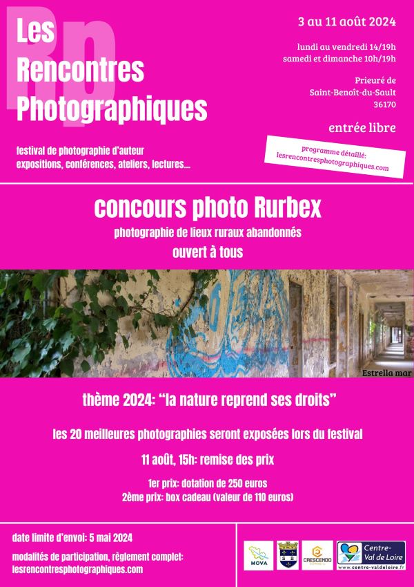 Affiche concours Rurbex © Les Rencontres photographiques