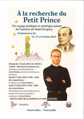 Affichepetitprince151719juin2025àvendoeuvres