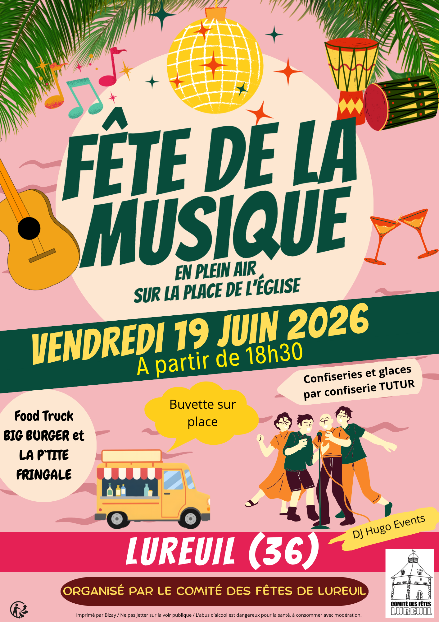 CDf - Fête de la musique - 2026 - 1 CDF Lureuil