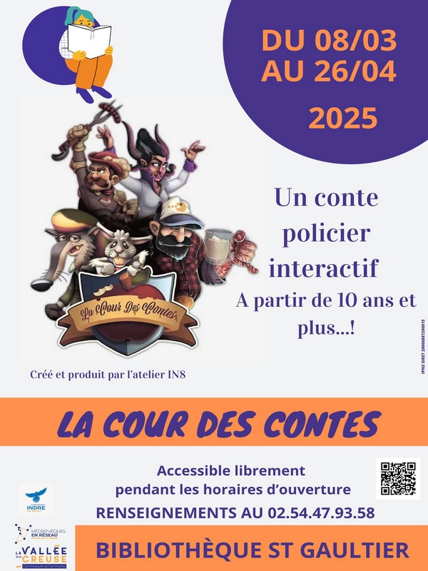 CONTE POLICIER ©Bibliothèque St Gaultier 