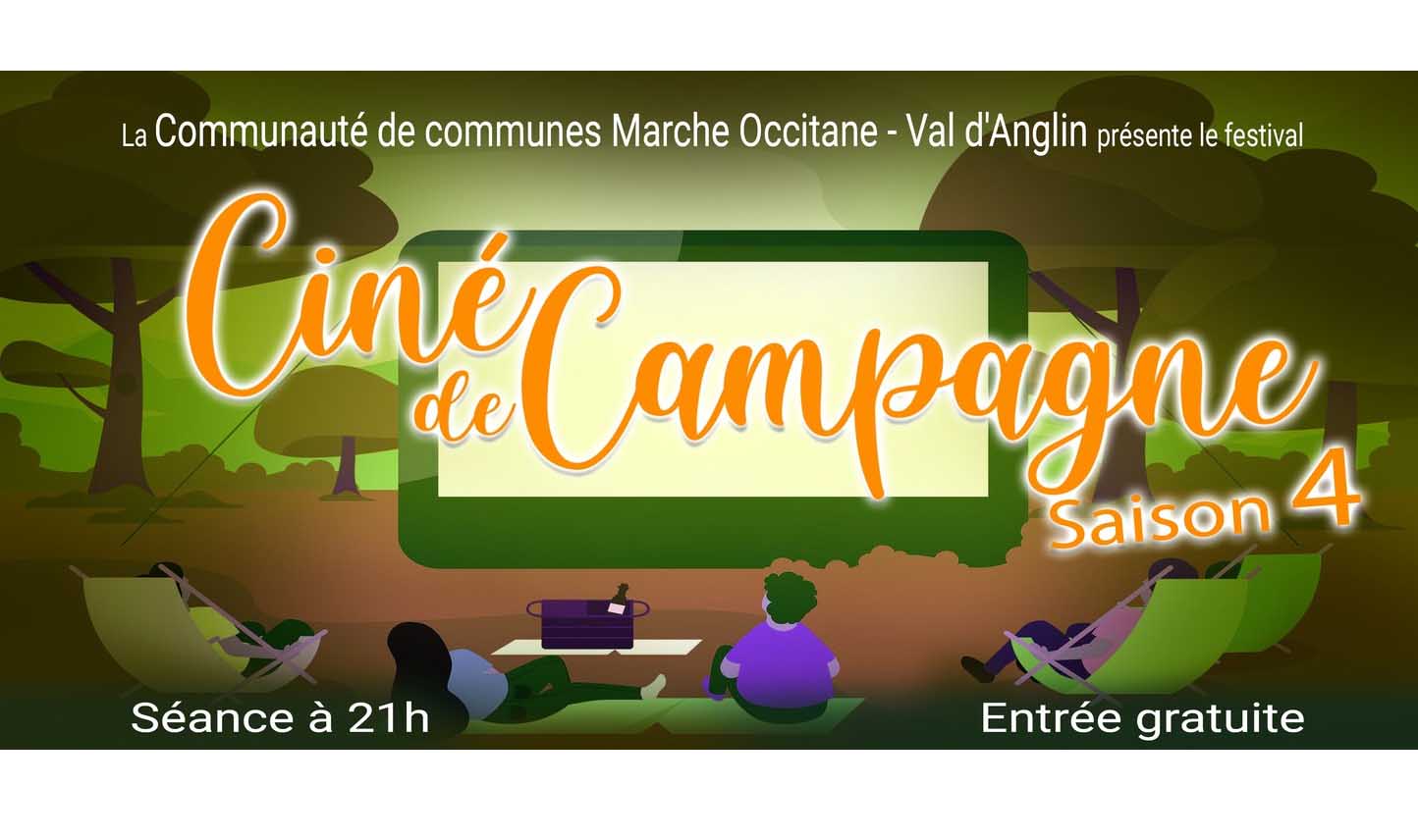 Cinéma en plein air 1 Ciné de campagne