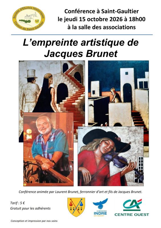 Conférence Laurent Brunet ©steetudeshistoriquescantonstgaultier