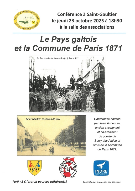 Conférence St Go 23 oct ©steetudeshistoriquesaintgaultier