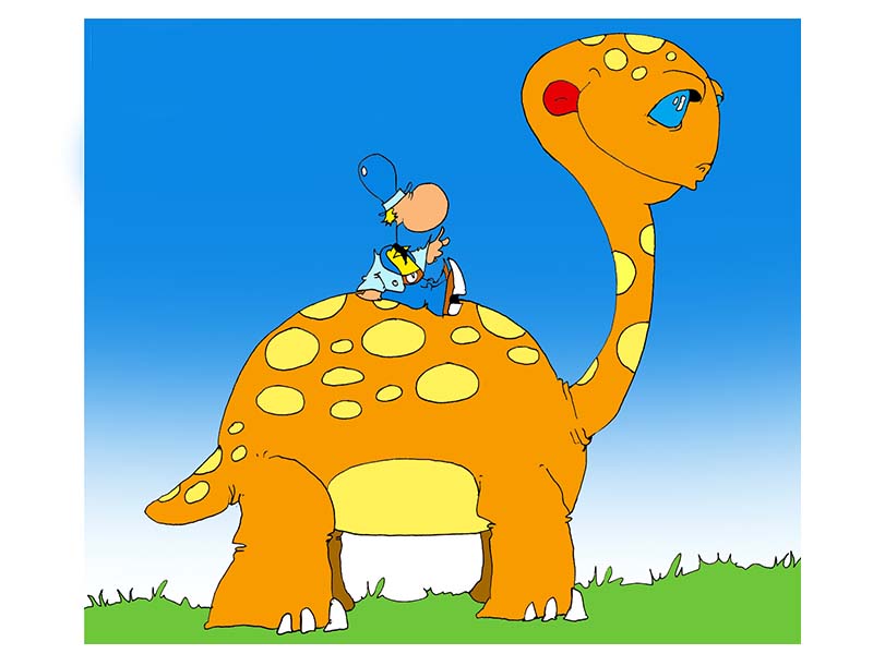 Dinosaure cousin perrin