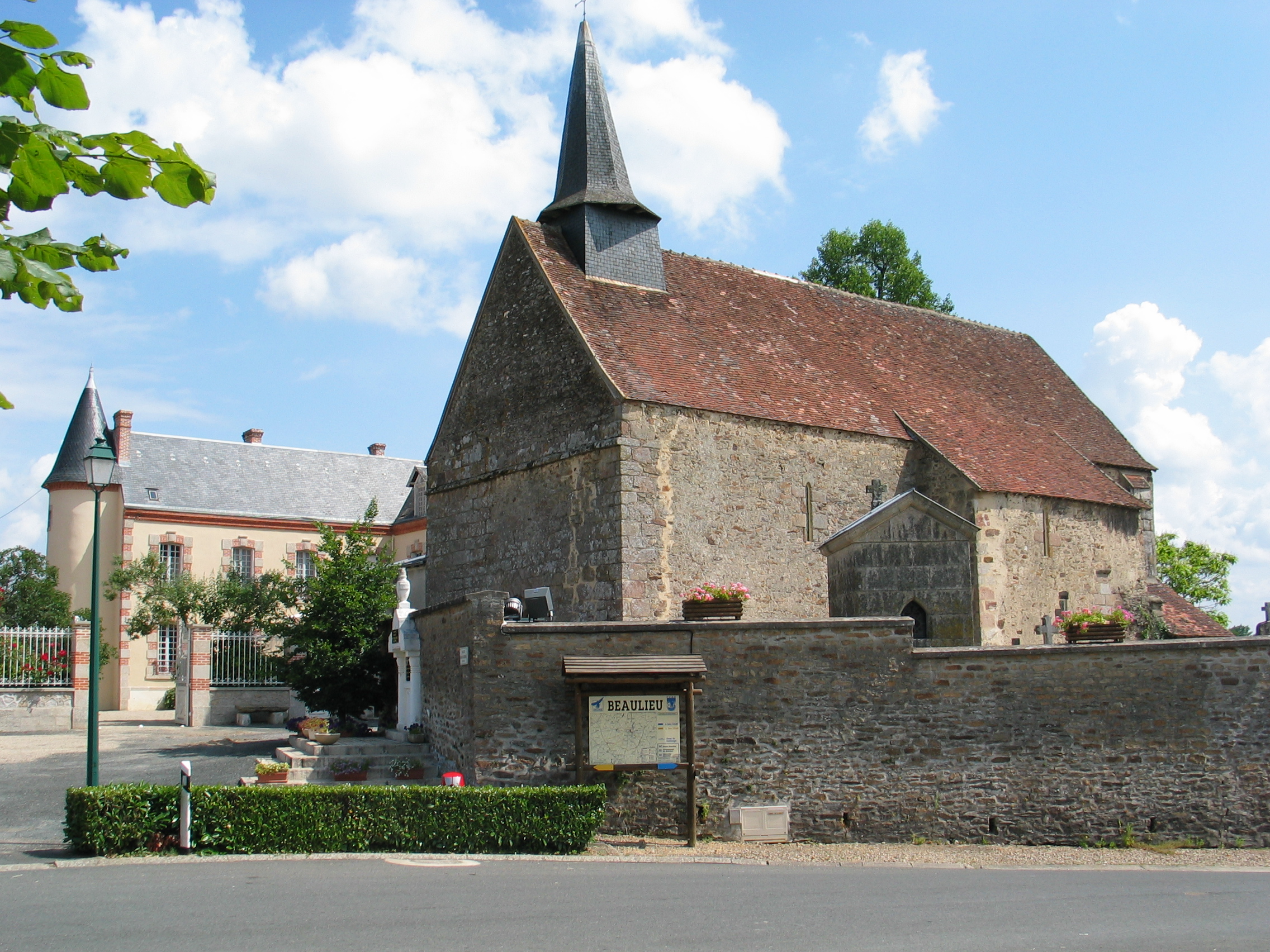 Eglise Saint-Nicolas à Beaulieu Conseil Départemental Droits réservés
