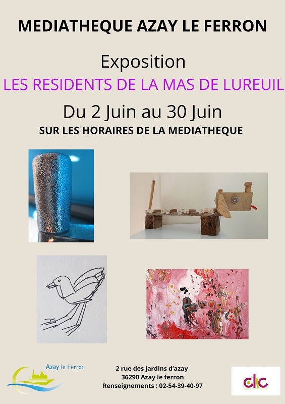 Exposition - 1 Médiathèque Azay-le-Ferron
