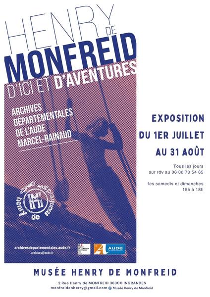 Exposition permanente du 1er juillet au 31 aout - 1 Musée Monfreid en Berry