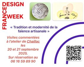 FAIENCEDEMILLOUXAFFICHEFRANCEDESIGNWEEK20et21septembre2025